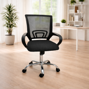 Silla Secretarial con base de metal
