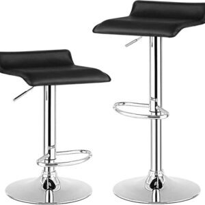Banco de Barra con base cromada